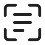 Convert To Text SVG Icon